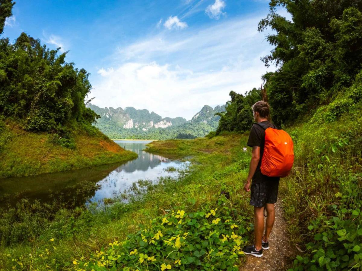 Monkey Mansion - Jungalows & Tours Khao Sok National Park Екстер'єр фото